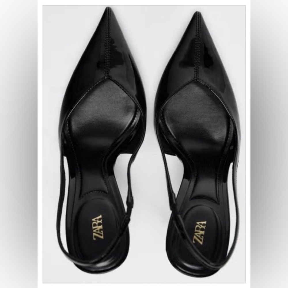Slingback Patent Shoes